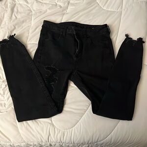 Black Hi-Rise Jegging